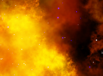 Fire Nebula Live Wallpaper poster 2
