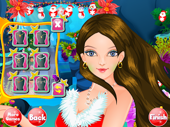 Mermaid christmas celebration poster 16