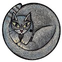 cat clock widget 3×3 logo