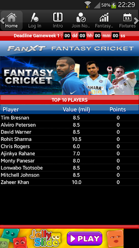 Fantasy Cricket