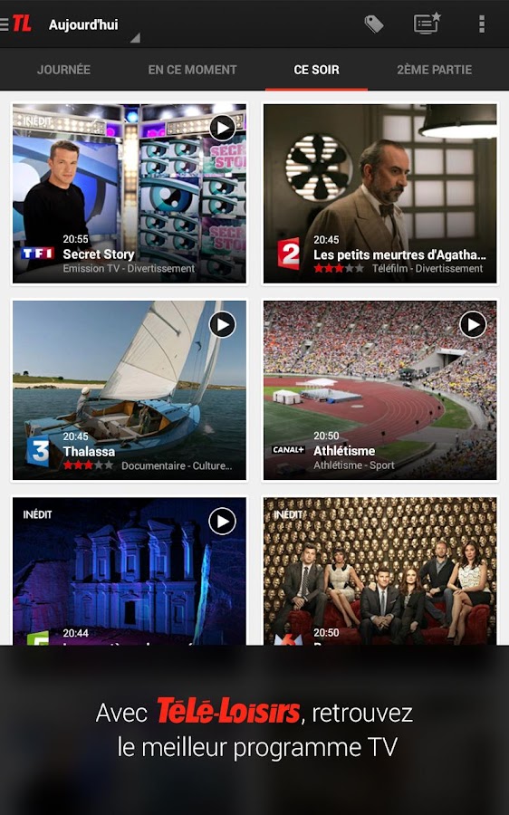 Programme TV par Télé Loisirs Android Apps on Google Play
