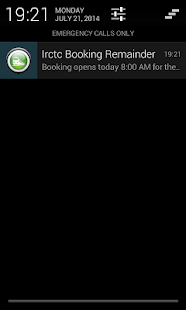 IRCTC Reminder with Holidays Screenshots 8