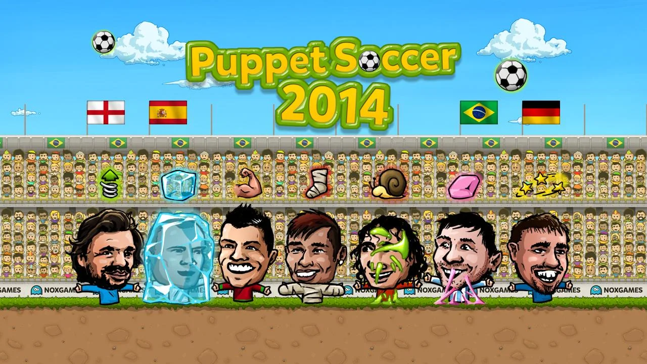   Puppet Soccer 2014 - Futebol: captura de tela 