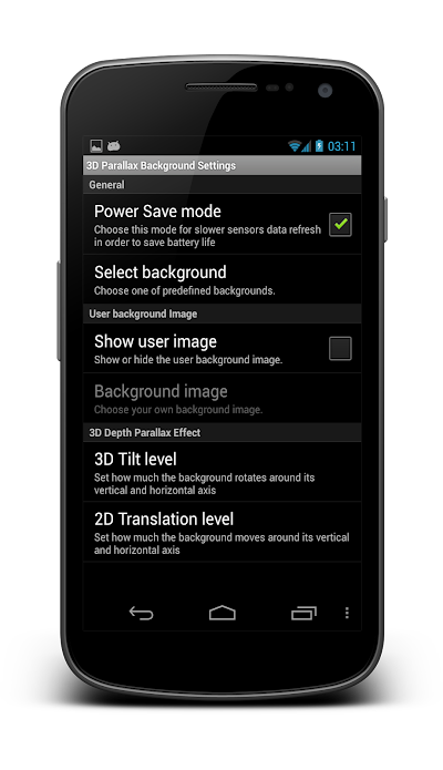 3D Parallax Background v1.7