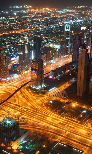 Dubai Night Live Wallpaper