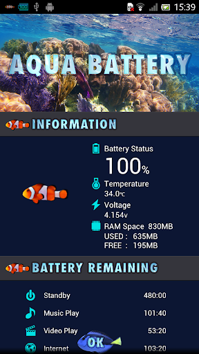 免費下載個人化APP|AQUA BATTERY WIDGET app開箱文|APP開箱王