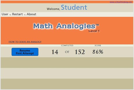 Math Analogies™ Level 1 Screenshots 4