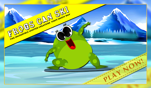 【免費冒險App】Frogs Can Ski : The Snow Day +-APP點子