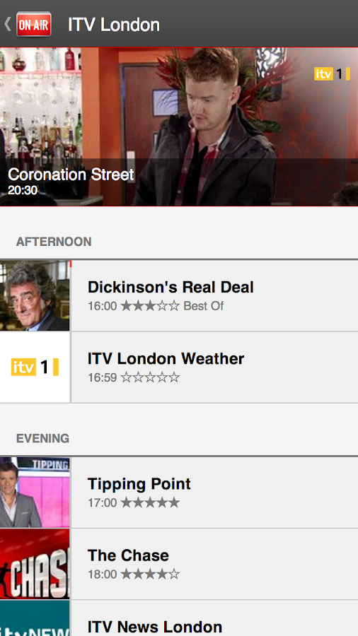 TV Programm ON AIR Android Apps on Google Play