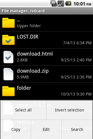 File manager