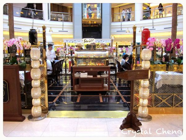 新加坡來的TWG茶沙龍下午茶！金光閃閃想嚇唬誰吶！