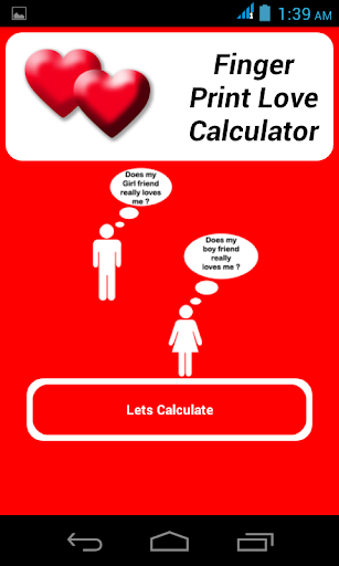 FingerScanner Love Calculator