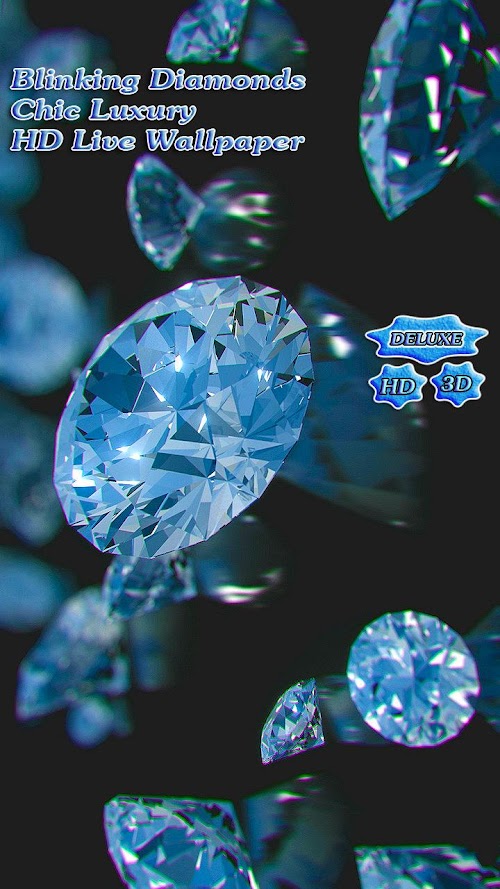 Android application Blinking Diamonds Chic Luxury screenshort