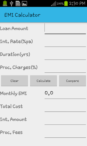 Loan EMI Calculator