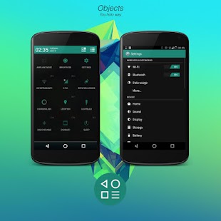 Objects #Material CM11 Theme - screenshot thumbnail