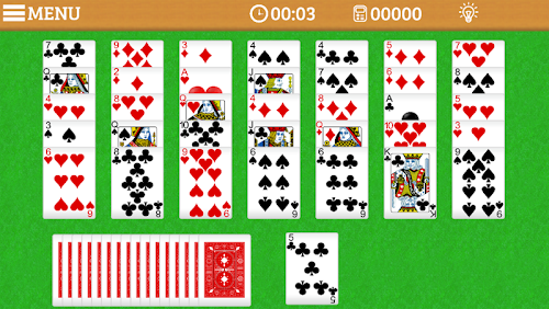 Android application Golf Solitaire Multi Pro Edtn screenshort