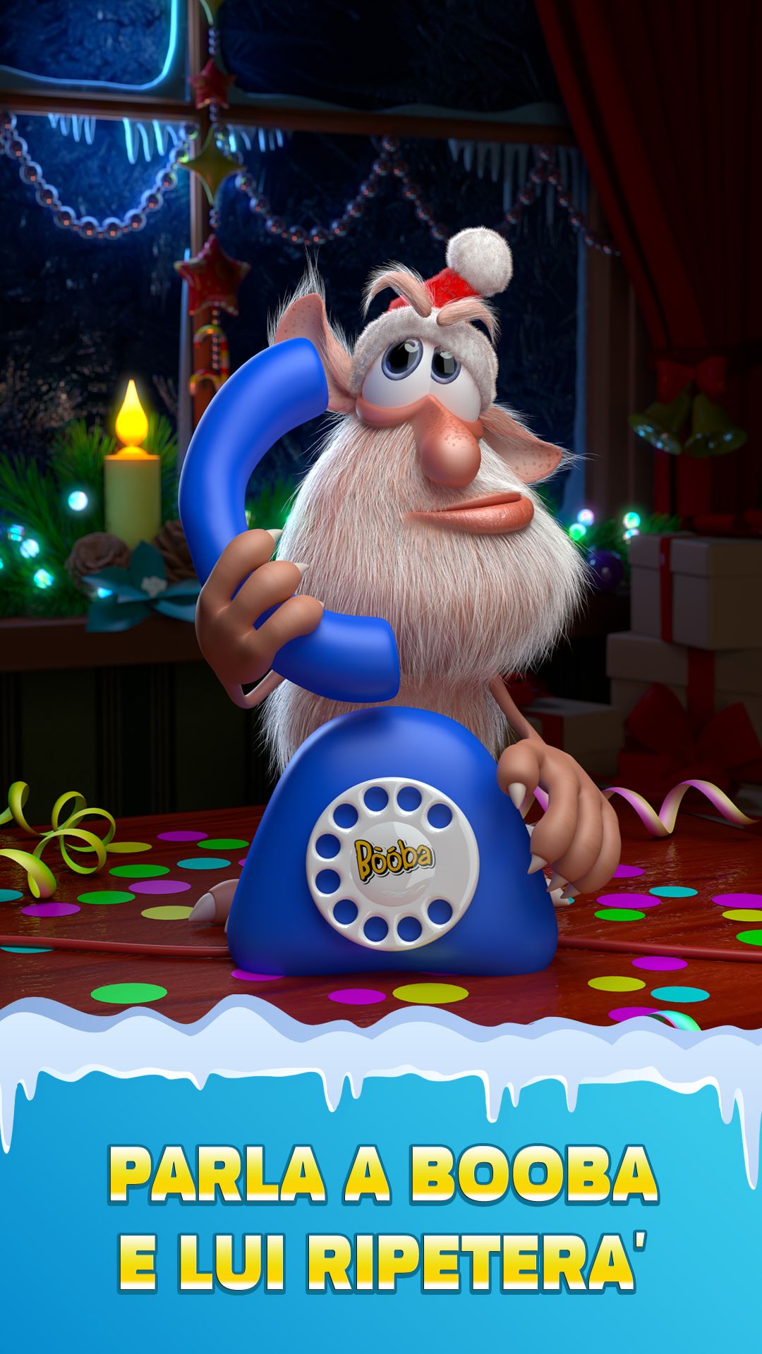 Android application Talking Booba: Santa’s Pet screenshort