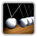 3D Newton’s Cradle logo