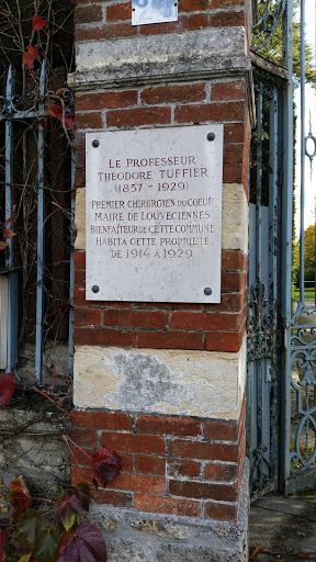 Marly Plaque Théodore Tuffier
