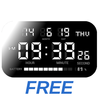 Simple Digital Clock - DIGITAL CLOCK SHG2 FREE APKs for PC