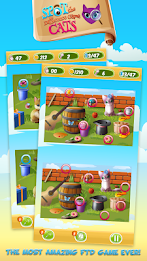 Spot the Difference Game -Cats poster 2