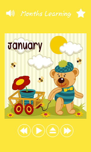 Kids Months Flashcards