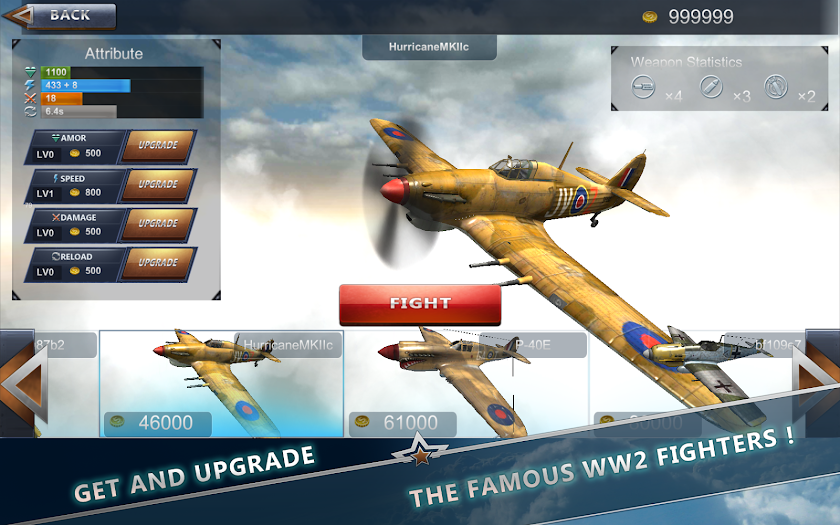 WW2 Aircraft Battle 3D Screen 3