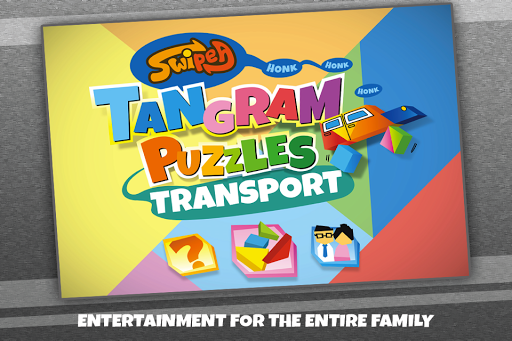 Kids Tangram Puzzle: Transport