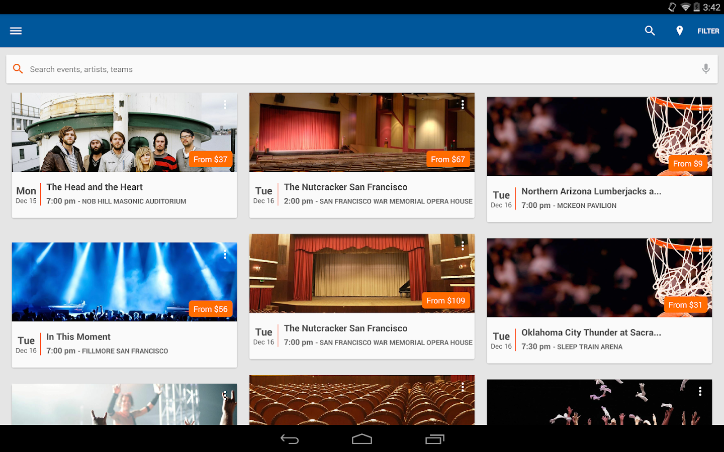 StubHub - Event tickets - Android Apps on Google Play