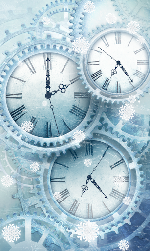 【免費個人化App】Ice World Time Clock HD-APP點子