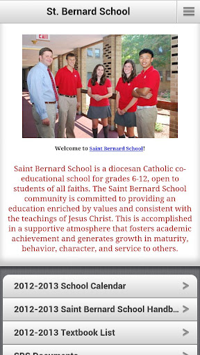 Saint Bernard School Edline
