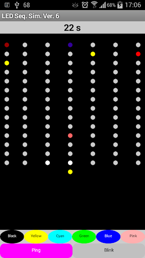 LED Sequence Simulation Ver 6