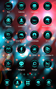 CyanLights Go Apex Nova Theme