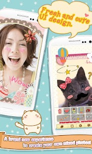 download Cute Face&Words Box ThemeDECO+ free