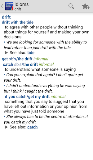 Cambridge Idioms Dictionary TR