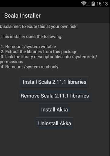 Scala installer