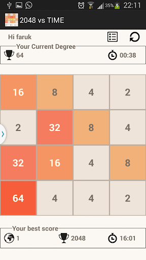 2048 vs TIME