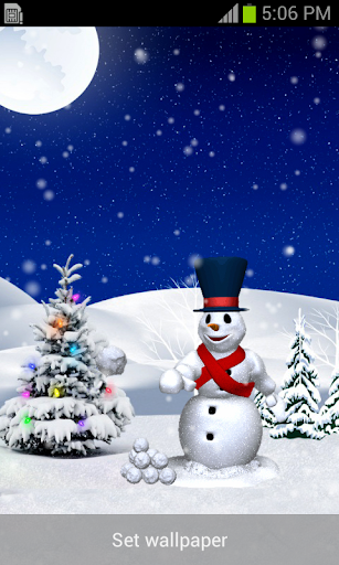 免費下載生活APP|Snowman Live Wallpaper app開箱文|APP開箱王