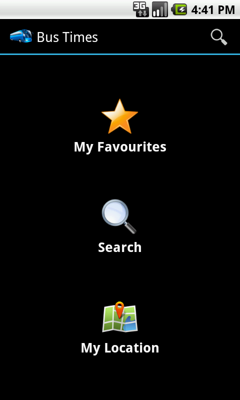 Android application UK Bus Times (Ad Free) screenshort