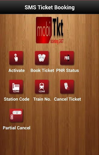 IRCTC Train Ticket Booking SMS