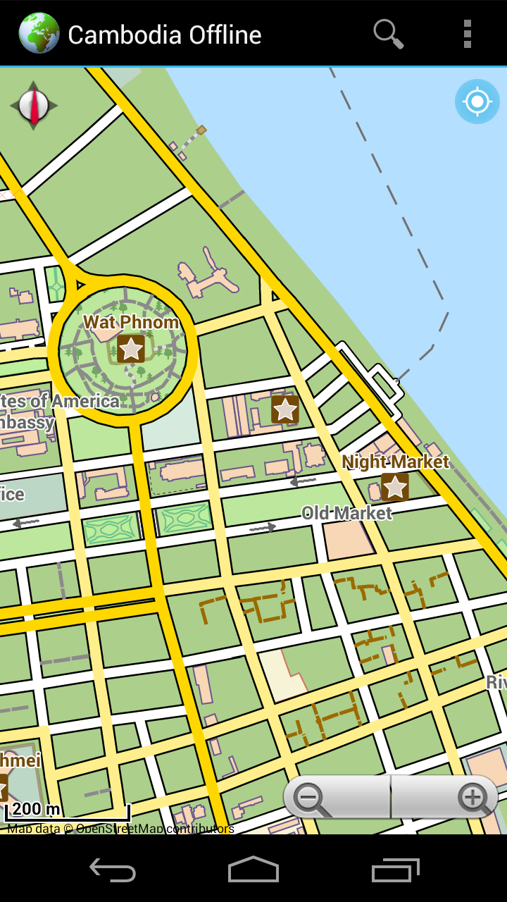 Offline Map Cambodia Screen 3