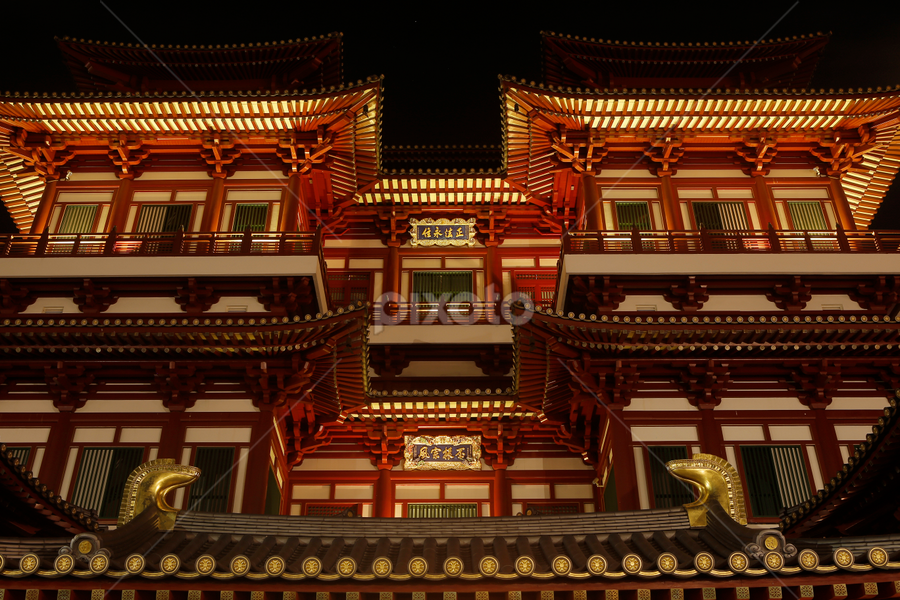 Chinese Temple by JD Pascual - Buildings & Architecture Places of Worship