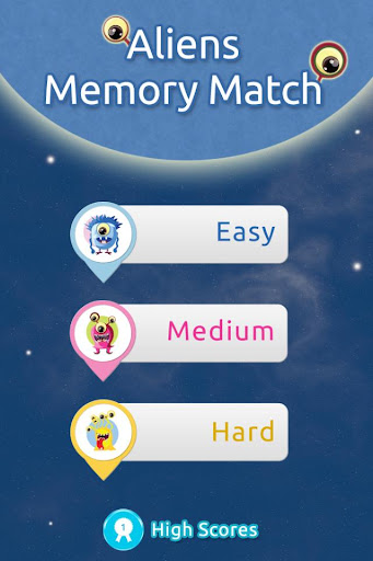 Aliens Memory Match