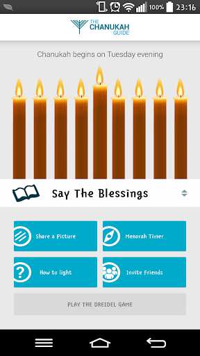 Chanukah Guide App