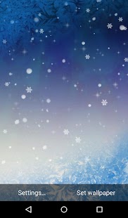 Snowflakes wallpaper Screenshots 5