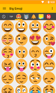  Big Emoji: big emojis for chat - 螢幕擷取畫面縮圖  