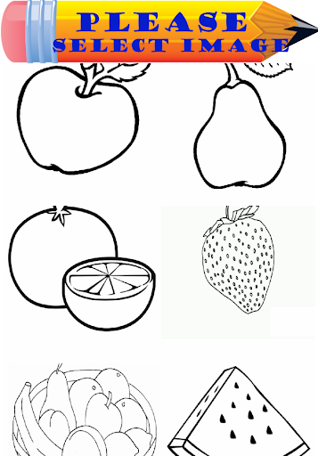 Fruit Coloring Book