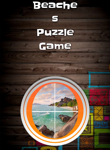 Beaches Slide Puzzle Game