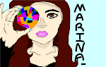 Marina and a Colourful Diamond