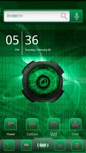 How to download ADW Theme BinaryGreen patch 2.5 apk for bluestacks